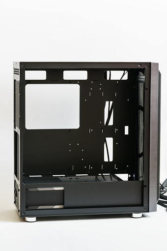 Desktop computer case details