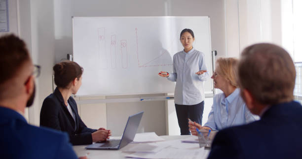 istock Diverse business people having meeting in conference room 1491481513