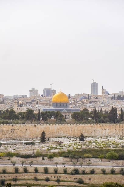 istock Panoramic view of Jerusalem, Israel 1491484512
