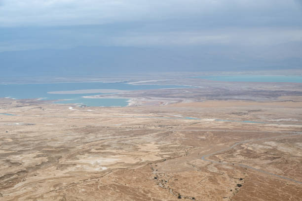 istock Dead Sea and Judaean Desert view, Southern District, Israel. 1491484898