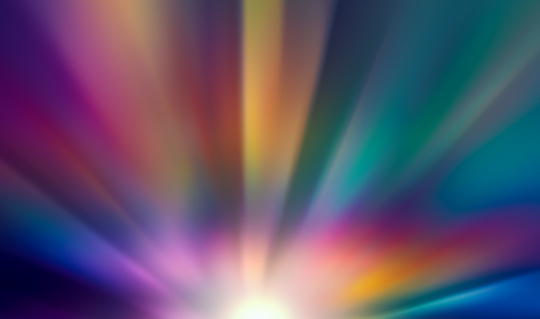 multicolored abstract background with light refraction