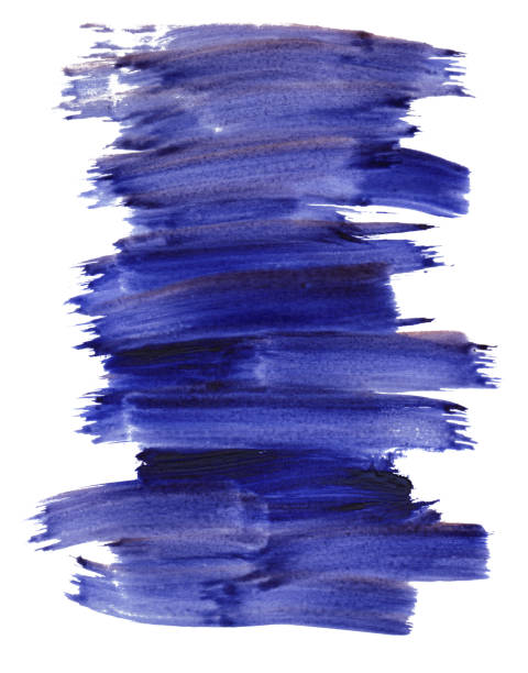 istock Set of abstract watercolor brush strokes painted background. Watercolor elements for your design. 1491488795