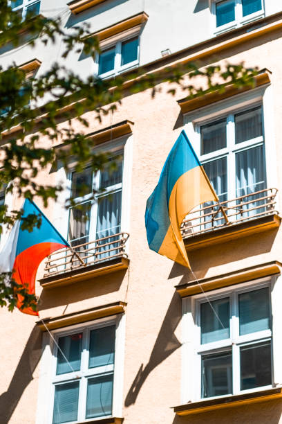 istock Flag of Ukraine and Poland 1491489149
