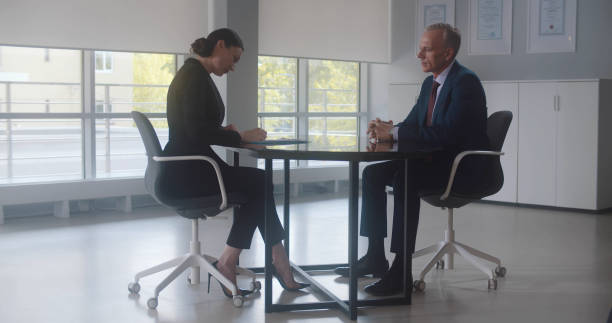 istock Successful business people sign contract and shake hands in office 1491491074