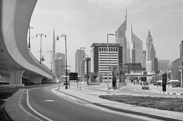 Dubai - The skyscrapers of Downtown.