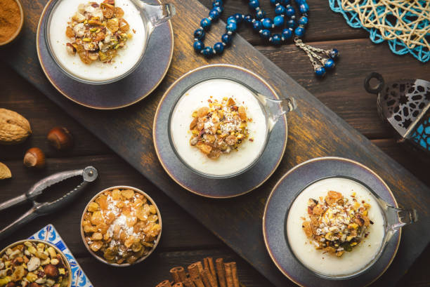 istock Traditional Middle Eastern Sweet Milk Pudding 