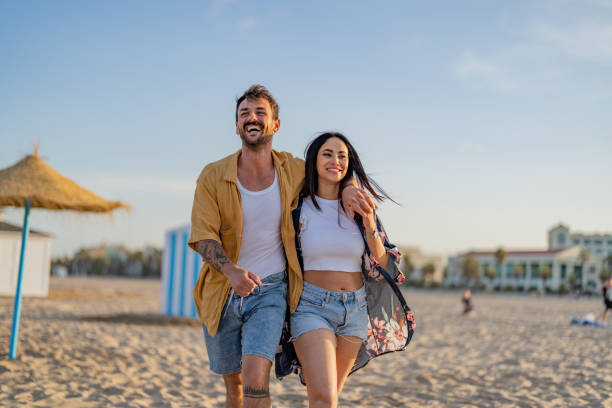 istock Young couple enjoying the sunny day 1491495045