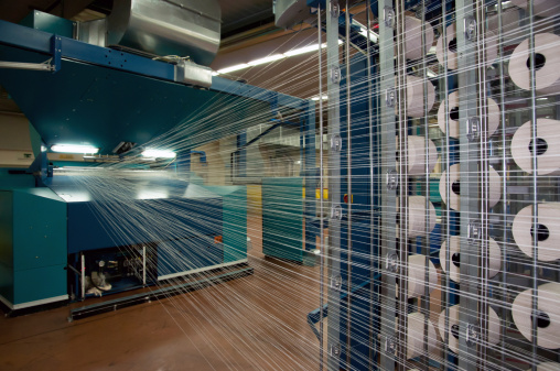 Great Italian textile industry, fully automated, for the production of tissue denim (for Jeans). This factory has the following processing departments: spinning, dying, weaving, finishing, quality control, warping and warehouse.