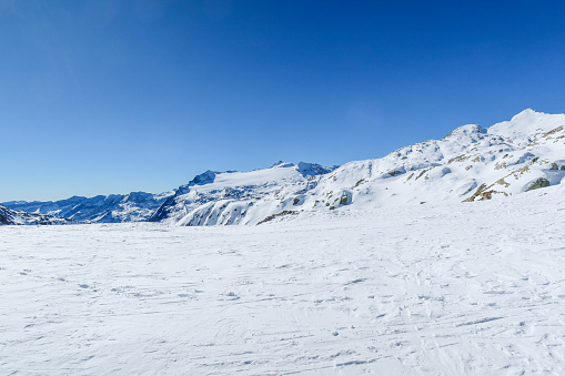 Snowcapped mountains, Switzerland