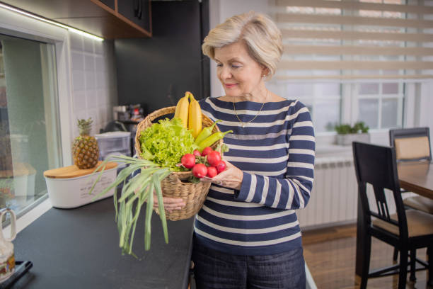 istock Happy senior woman 1491514654