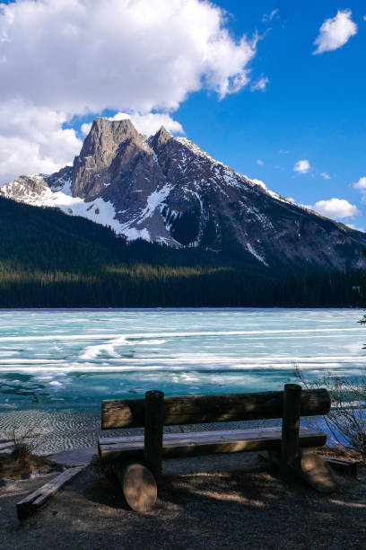 istock Emerald Lake in Yoho National Park (British Columbia). Still Frozen in May 1491516612