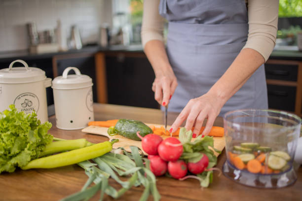 istock Woman is preparing a meal 1491520568