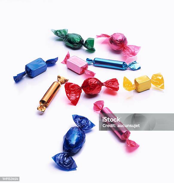 Multicolor Candy Stock Photo - Download Image Now - Candy, Cute, Hard Candy