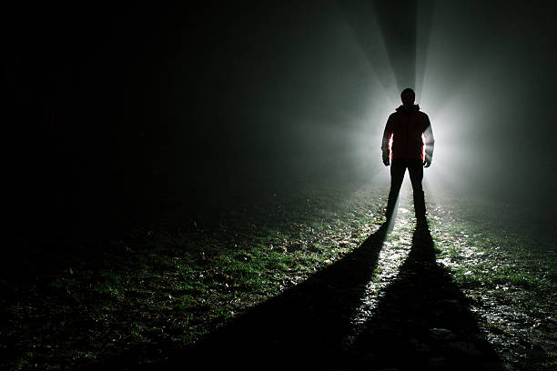 istock Silhouette in the fog 149154193
