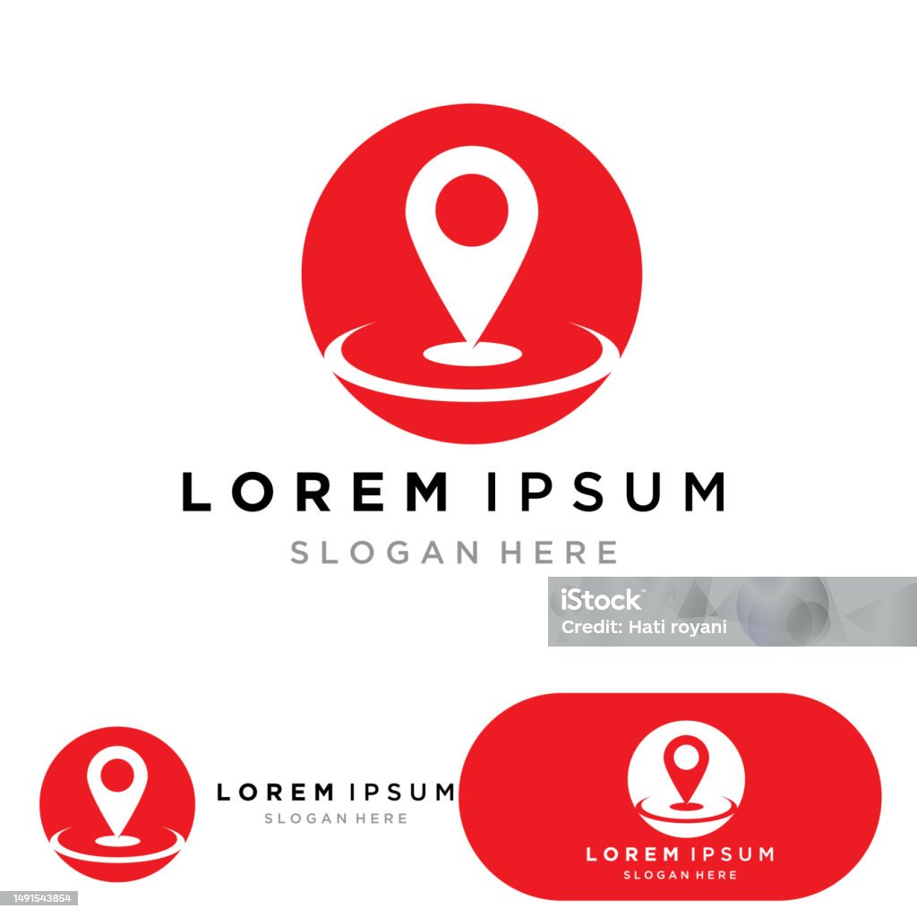 Map Logo Location Vector Stock Illustration - Download Image Now ...