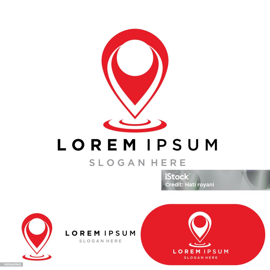 Map Logo Location Vector Stock Illustration - Download Image Now ...
