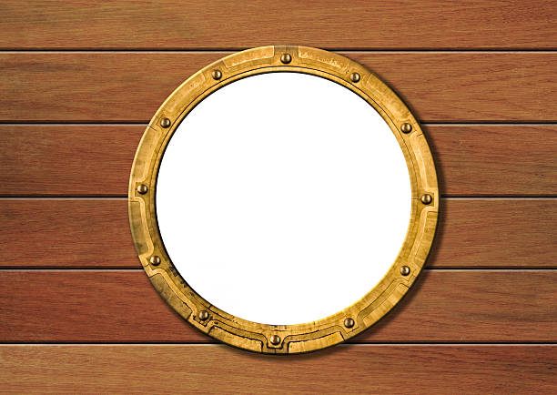 istock ship porthole on wooden wall isolated 149155352