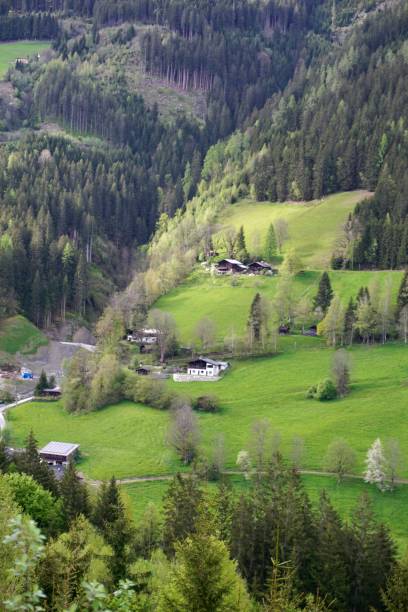 istock A walk through the spring Alps. The Alps in spring. The sky with clouds and green mountains. A walk through the mountains in spring. Green Austrian Alps in spring. 1491556449