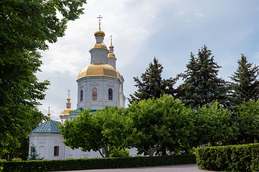 Kazan Cathedral in Diveevo, Russia.