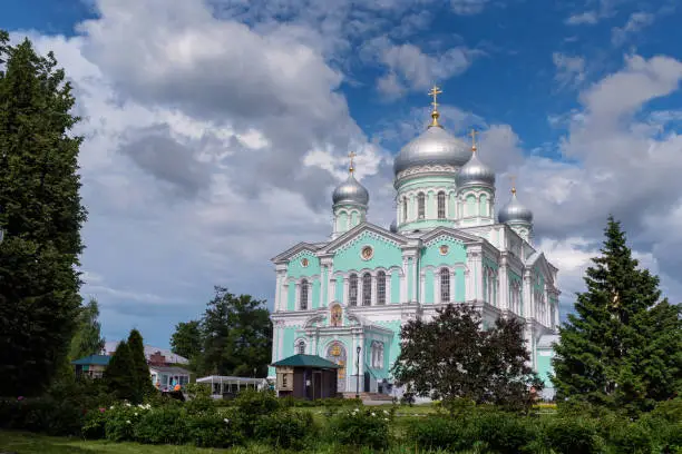 Trinity Cathedral in Diveevo, Russia.