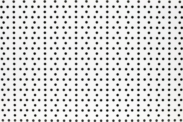 istock Background of white perforated white painted metal sheet 1491564808