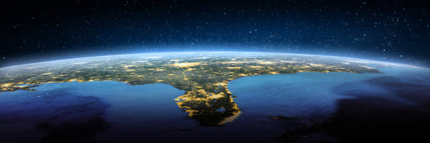 istock Florida, USA, landscape frome space 1491565162