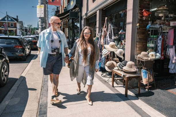 istock Senior  Couple sightseeing  the city 1491571256