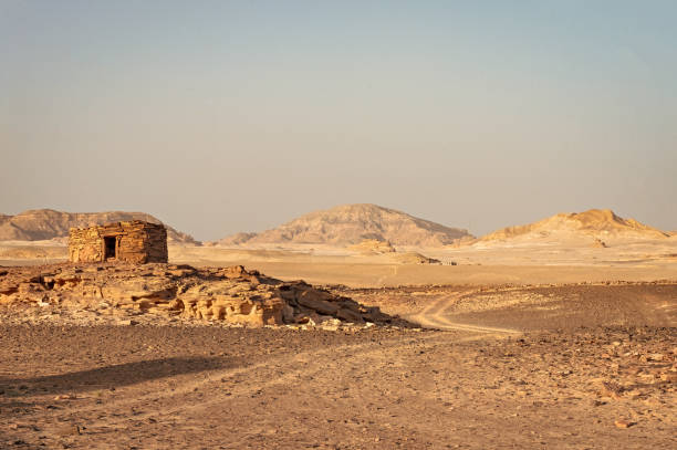 istock Ancient Nawamis town in Sinai desert, Egypt 1491582739