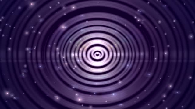 Purple Spiral Lights Animation Background
