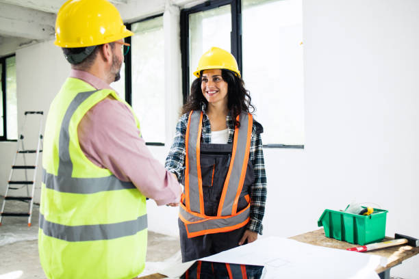 istock Young couple is renovating their apartment 1491598719