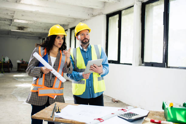 istock Young couple is renovating their apartment 1491598737