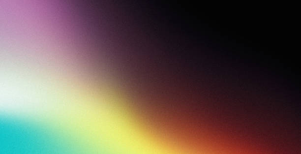 istock Dark grainy gradient background yellow purple red black vibrant colors blurred noise texture poster website header backdrop design 1491603538