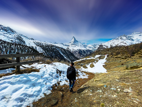 Beautiful hiking trails with Matterhorn views