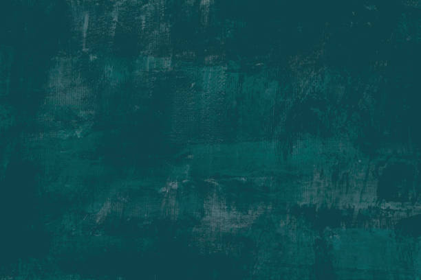 istock Teal grungy acrylic texture 1491608674