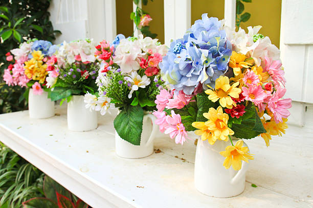 istock decorated flower in garden 149162405