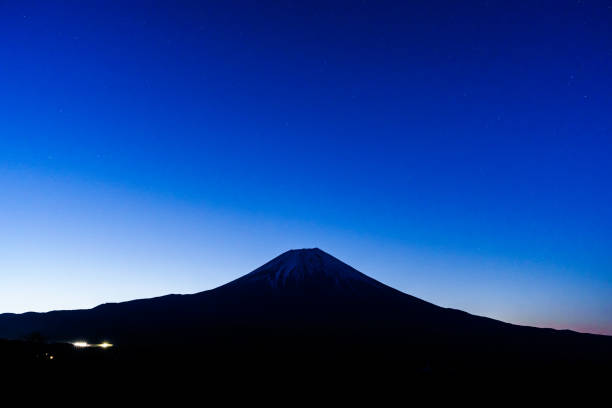 istock Mt. Fuji before sunrise, Asagiri Plateau 1491634665