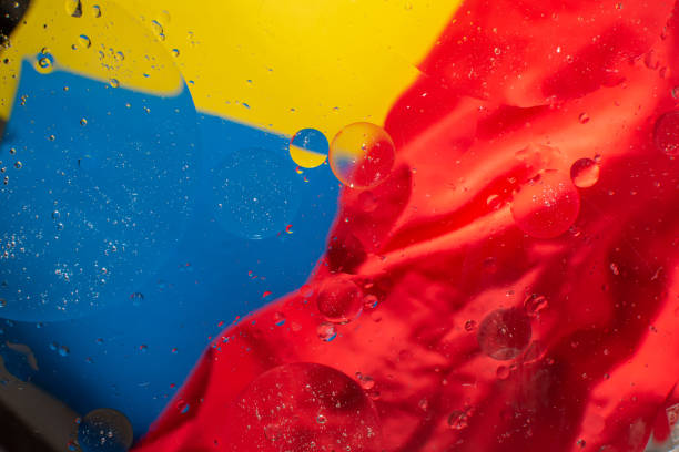 istock Abstraction of red, yellow and blue 1491643534