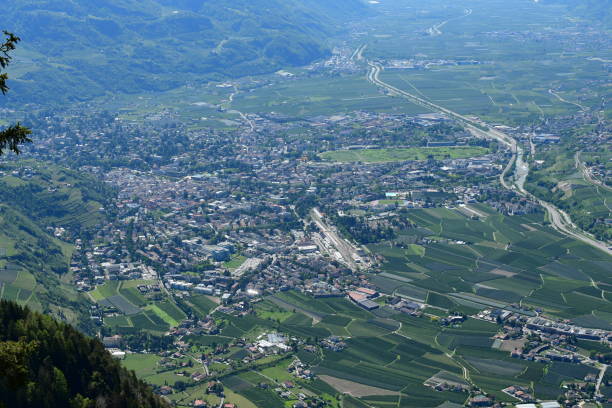 istock View to Merano from above at Southtyrol 1491655596