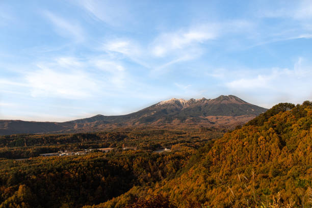 istock Scenic view point in autumn Mt. Ontake seen from Kuzo Pass 1491660743