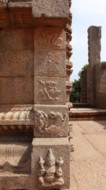 istock Temple Home Sculpture Its one side wall sculpture. This is a completely stone carved sculpture. 1491663955