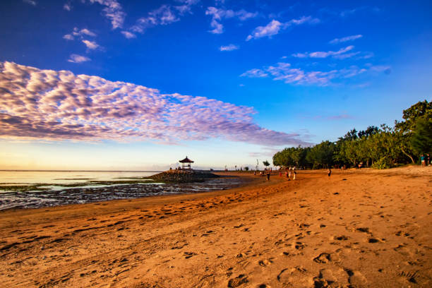 istock Sunrise at Coral Beach Sanur, Bali 1491665437