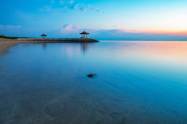 istock Sunrise at Coral Beach Sanur, Bali 1491665439