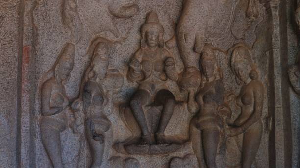 istock The Varaha Cave Temple. ancient- Statues carved in rock. this is one features in several Hindu scriptures. 1491668132