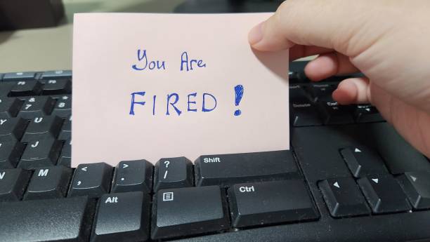 istock You are fired. Retrenchment concept 1491668198