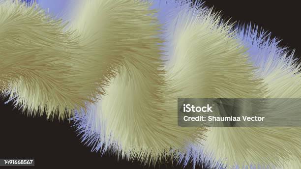Gradient Pattern Fur Modern Abstract Blue Green Gradient Fur Style Texture On Black ...