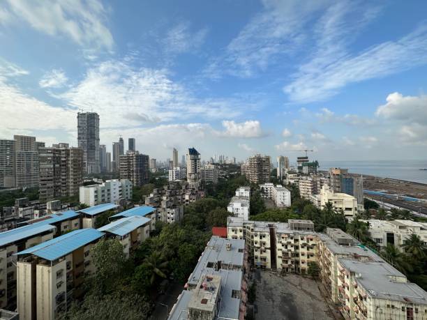istock Cityscape skyline by the sea 1491688450