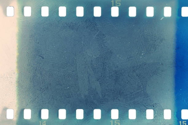 istock Dusty and grungy 35mm film texture or surface 1491691504