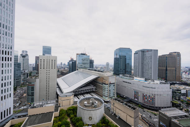 istock Panoramic view of urban city 1491693978