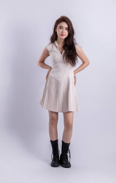 istock Sexy Model in Mini Dress 1491700453