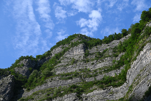 Mountains and rocks of Abkhazia